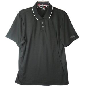Fila Sport Golf  Athletic Fit Shirt Polo Stay The Course Collared